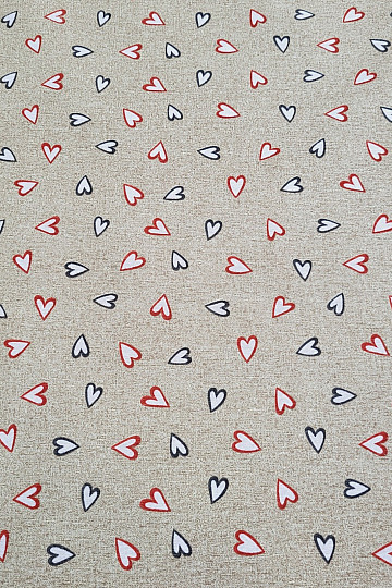 Decorative fabric ADORE ❤