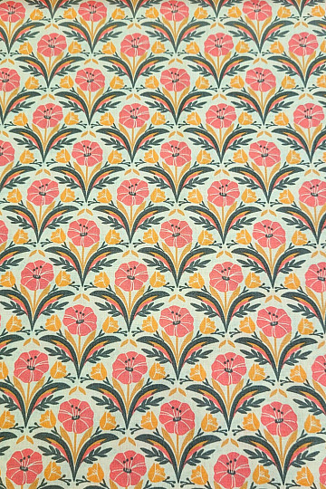Cotton fabric SELMA ORANGE