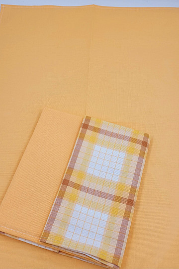Cotton towels ORANGE all-over