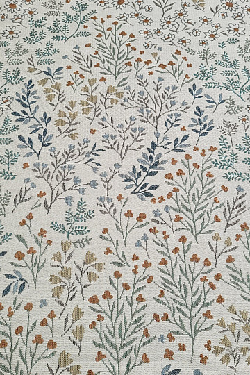Tapestry fabric GLADIS FLOR colored