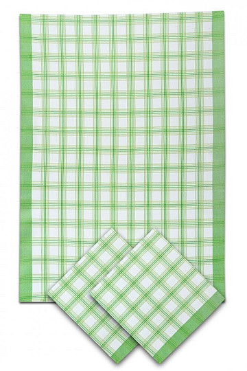 Bamboo Towels LARGE CUBE GREEN