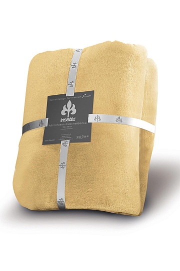 Soft blanket RELAX 40 YELLOW