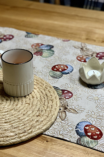 Easter tablecloth and scarf MARGA