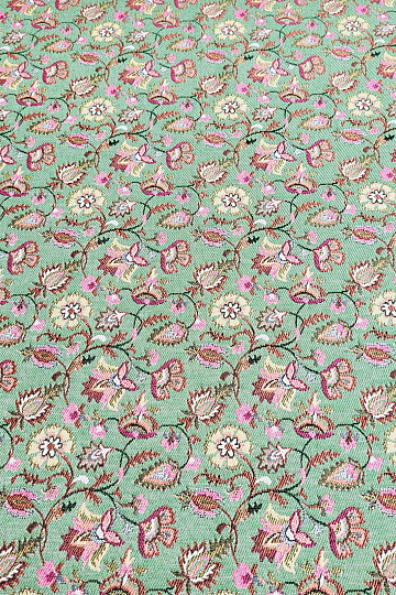 Tapestry fabric MALVARROSA GREEN