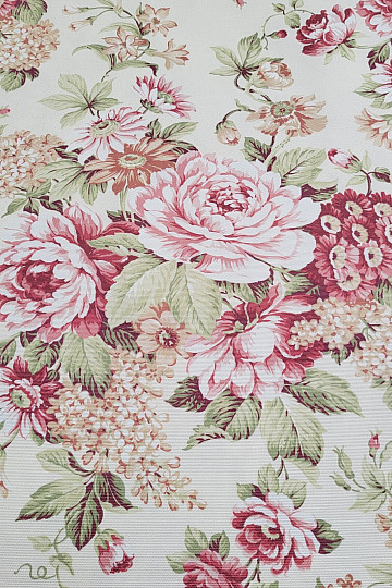 Decorative fabric DOMINA LARGE FLOWER