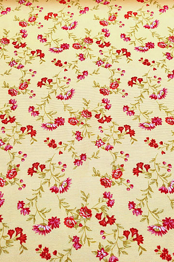 Decorative fabric RÓMULO YELLOW MINI FLOWER