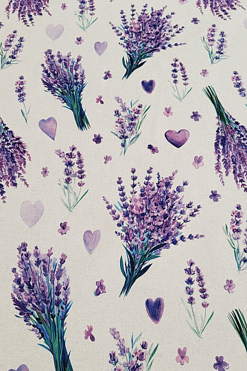 Decorative fabric LAVENDER MAXI