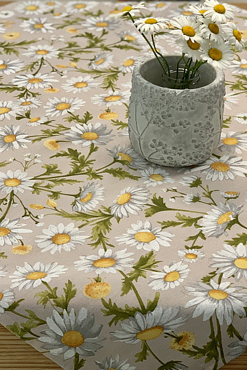 DAISIES tablecloth and scarf
