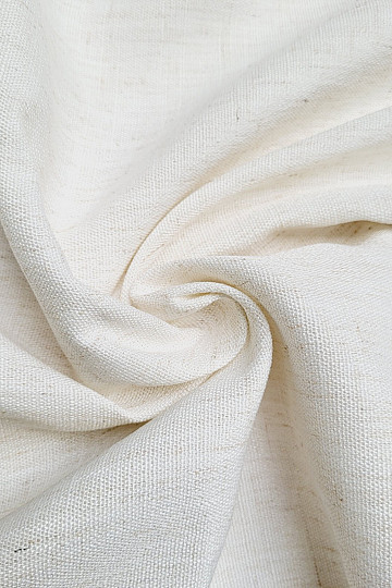 Decorative fabric LINO WHITE