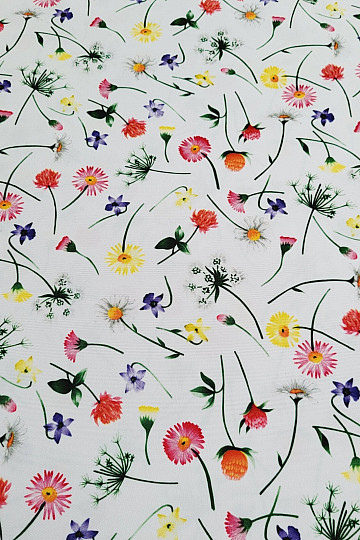Decorative fabric SPRING FLOWERS