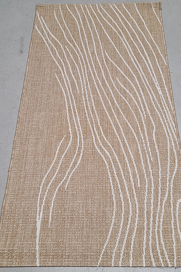 Outdoor rug Essenza brown-white