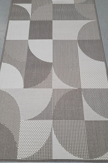 Outdoor rug Duce grey-beige