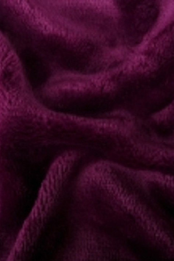 Microflannel sheet SLEEP WELL dark. purple