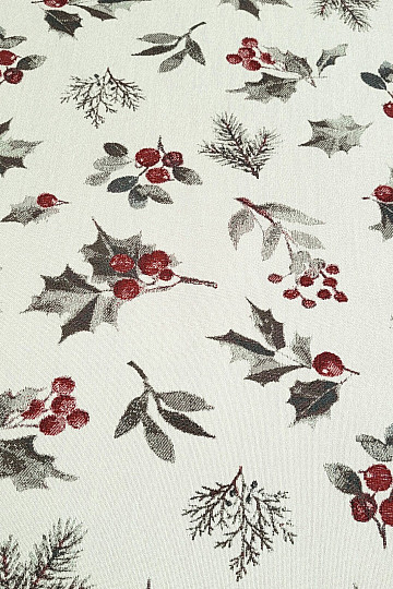Luxurious decorative fabric HOLLY GREY