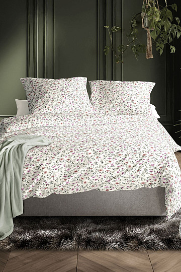 IRISETTE luxury cotton satin TOKIO 8567-10 WHITE