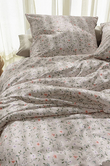 IRISETTE luxury cotton satin TOKIO 8567-80 NATUR