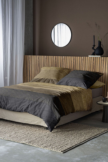 Luxury flannel bedding IRISETTE KOALA 8430-80 HONEY