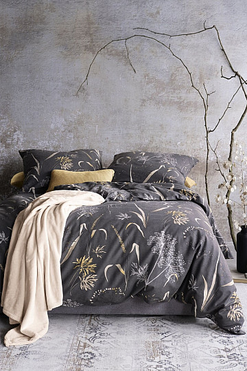 Luxury flannel bedding IRISETTE KOALA 8425-11 GREY