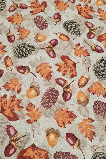 Decorative fabric ACORNS