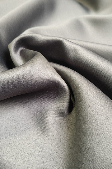 Designer decorative fabric GERSTER BLACKOUT 7630/810 ANTHRACITE