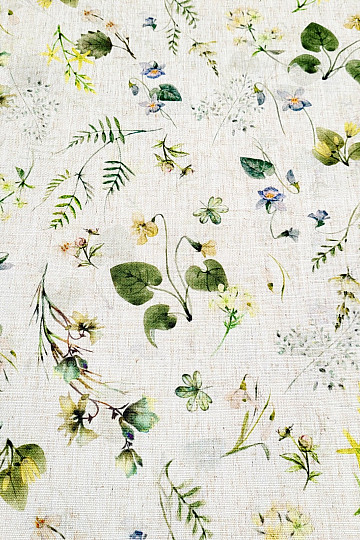 Decorative fabric SPRING VIOLETTS