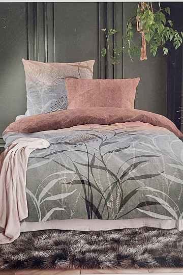 IRISETTE luxury cotton satin WAVE 8641-90 FUZZY