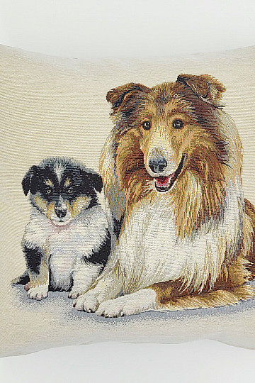 Tapestry cover COLLI AND PUPPY