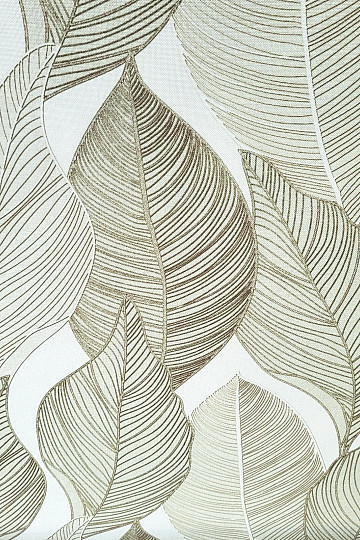 Decorative fabric MAXI LEAVES light green