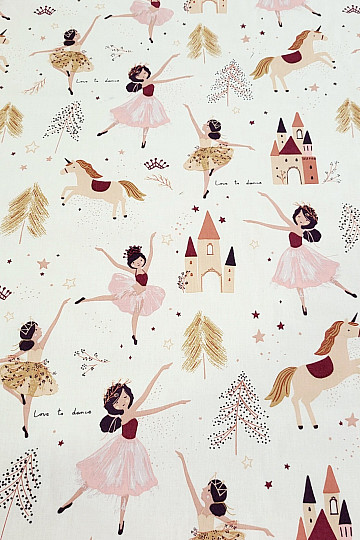 Cotton fabric DANCER