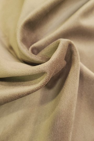 Luxurious monochrome designer decorative fabric GERSTER 77042/0200 BROWN