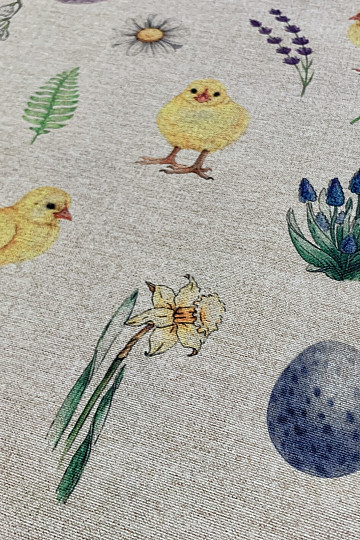 Decorative fabric CHICKEN CHICO