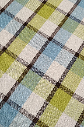 Decorative fabric ATILA BLUE GREEN