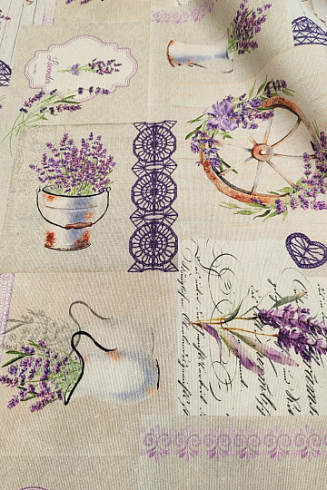 Decorative fabric LAVENDER IDUSKA