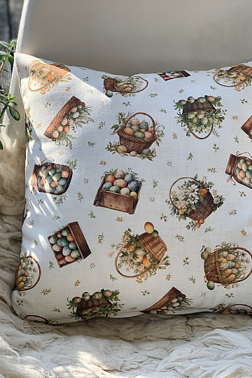 Decorative pillowcase COLORFUL EGGS