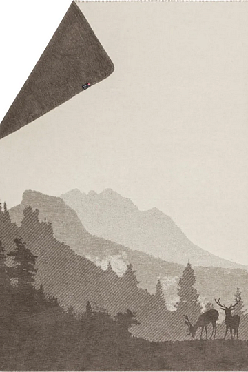 Blanket SAVONA DF LANDSCAPE WITH DEER