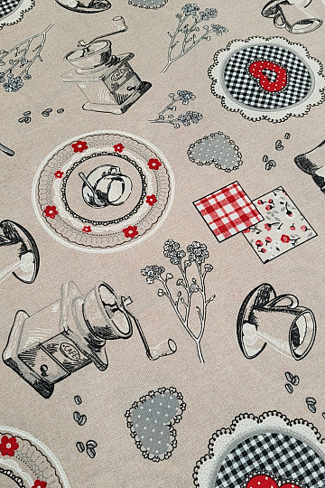 Decorative fabric COFFEE SCENT