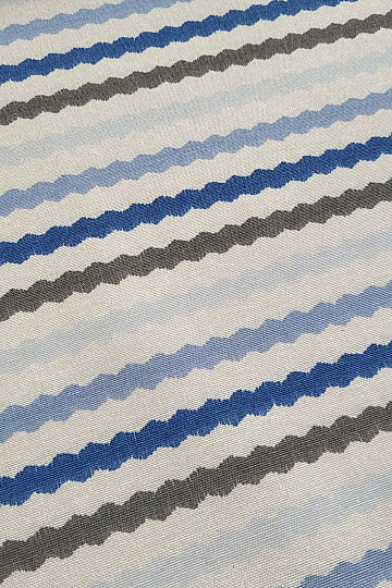 Decorative fabric WAVES BLUE