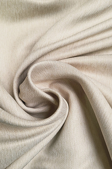 Luxurious monochrome designer decorative fabric GERSTER 7032/0870 BEIGE