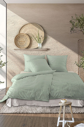 IRISETTE luxury cotton satin TOKIO 8607-30 green