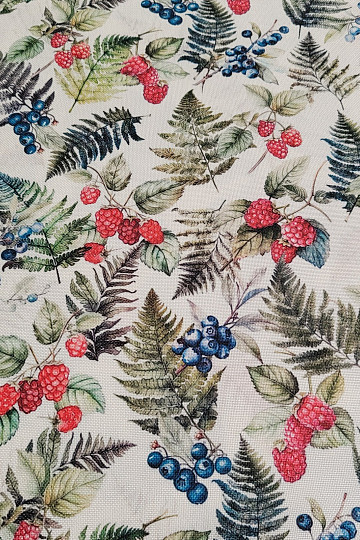 Decorative fabric FOREST BERRIES