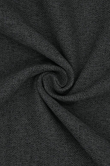 Solid color designer decorative fabric DIM OUT GERSTER 77045/0810 ANTHRACITE