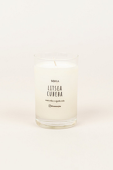 LITSEA CUBEBA scented soy candle