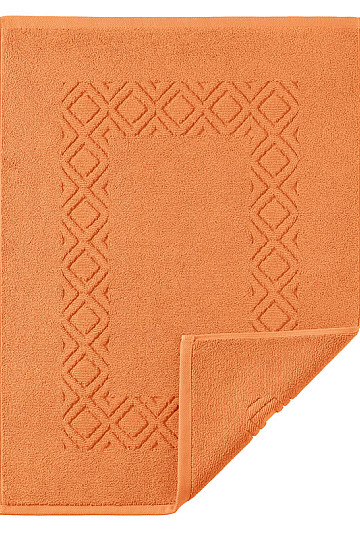 DENVER terry bath mats orange
