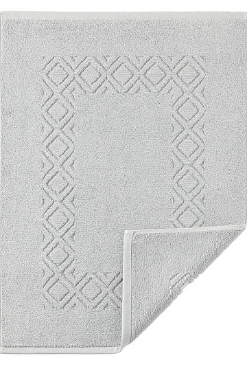 Terry bath mat DENVER light gray