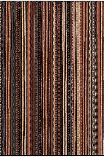 Modern exclusive carpet ETNO NOBLES dark strip