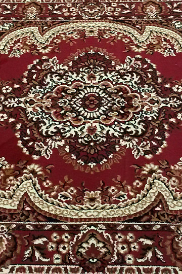 Piece carpet SOLID red