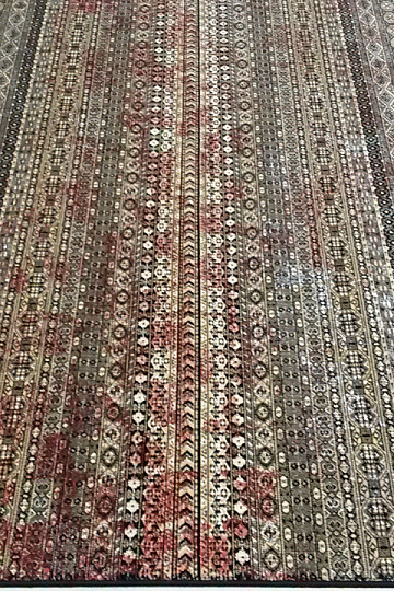 Modern exclusive carpet ETNO NOBLES black