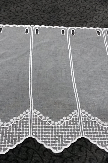 Embroidered curtain 353