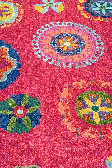 Carpet MANDALA red