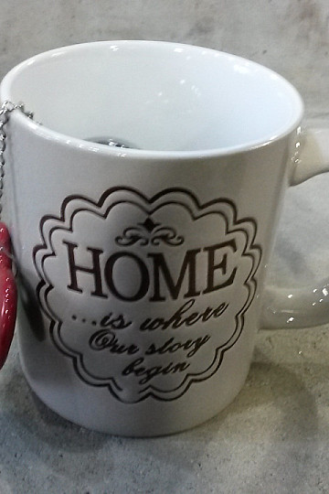 Mug with strainer HOME
